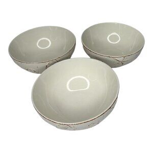 Thompson Pottery Cape Cod Soup/Cereal Bowls Beige